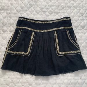 Isabel Marant Etoile Cotton Mini Skirt Size FR 40